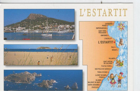 Postal 7231 : Estartit, vistas varias