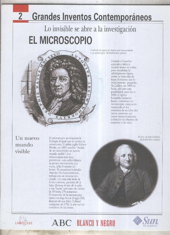 Grandes Inventos Contemporaneos numero 02: El miscroscopio