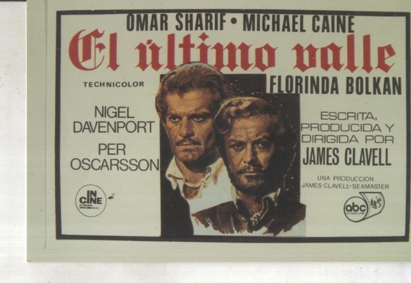 Foto cine 397: El ultimo valle (Omar Shariff-Michael Caine)