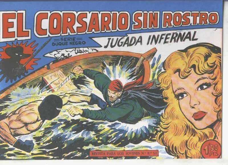 El Corsario sin Rostro, facsimil numero 31: Jugada infernal