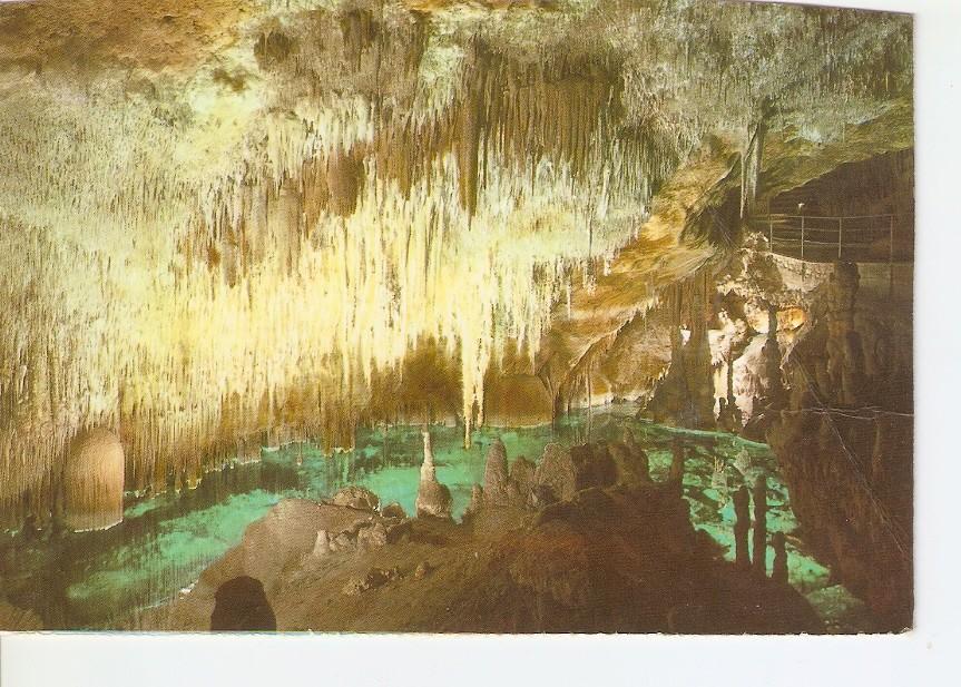 Postal 025658 : Baños de Diana. Cuevas del Drach. Porto Cristo - Mallorca