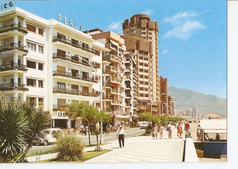 Postal 025859 : Paseo Maritimo. Fuengirola (Malaga). Costa del Sol