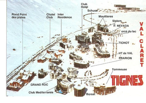 Postal 030695 : Tignes Val Claret