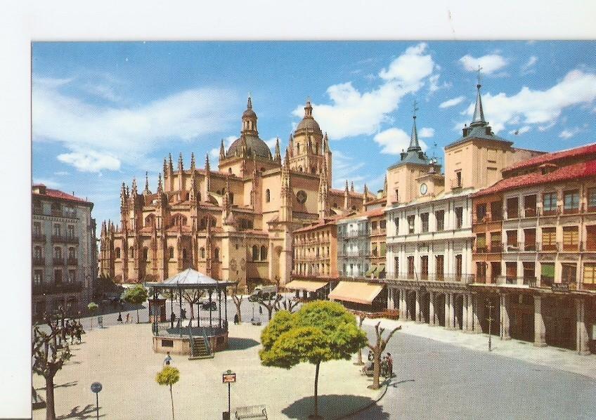Postal 033765 : Segovia. Plaza del General Franco