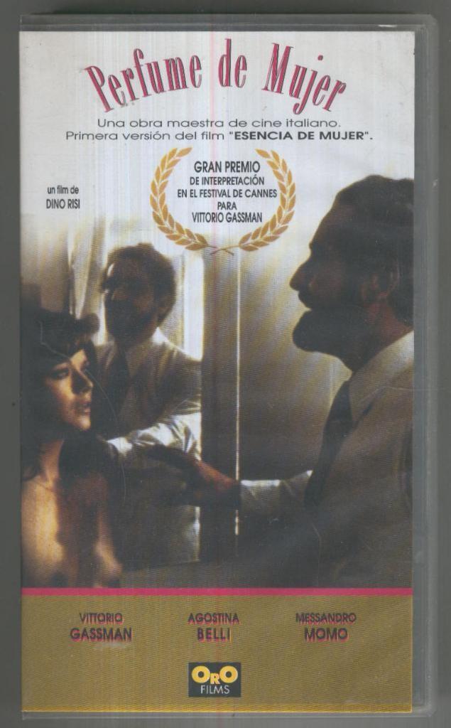 VHS CINE: PERFUME DE MUJER - Dino Risi