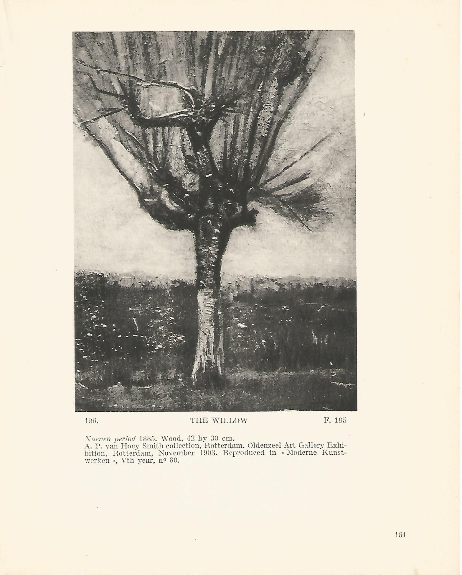 LAMINA 1267: VAN GOGH. The Willow