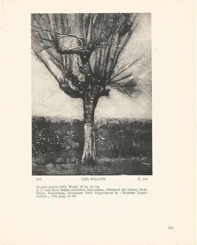 LAMINA 1267: VAN GOGH. The Willow