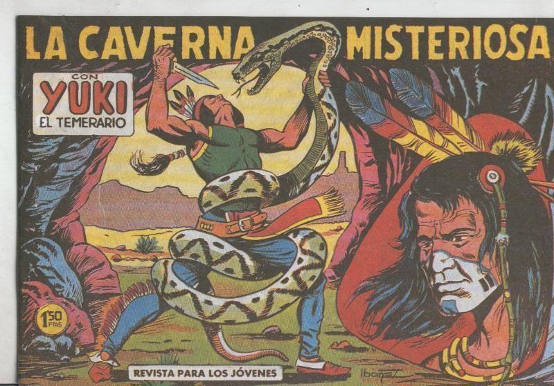 Yuki el temerario facsimil numero 050: La caverna misteriosa