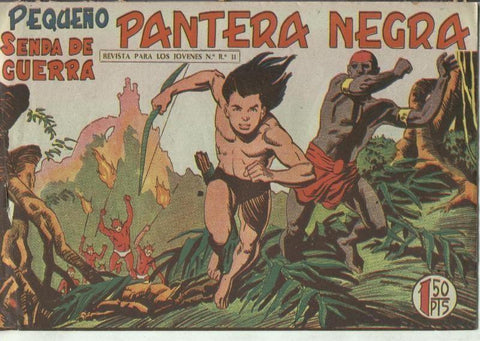 Pequeño Pantera Negra numero 172: Senda de guerra