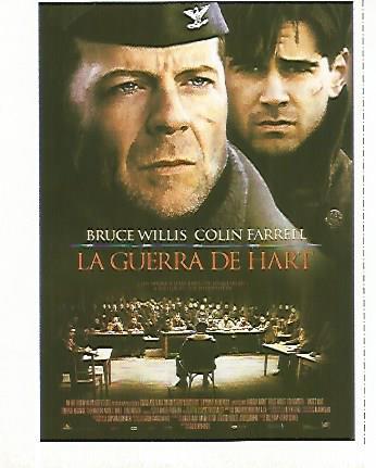 CROMO CINE 1333: LA GUERRA DE HART