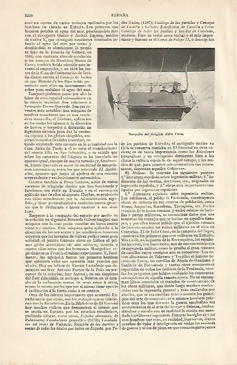 LAMINA ESPASA 10343: Barquilla del dirigible Asira Torres