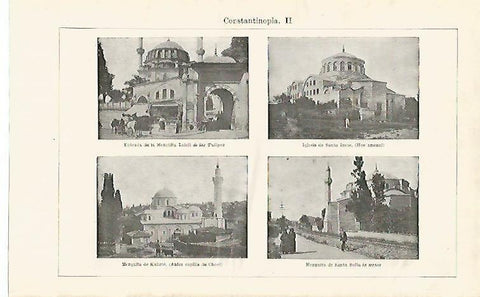 LAMINA ESPASA 14454: Vistas de Estambul