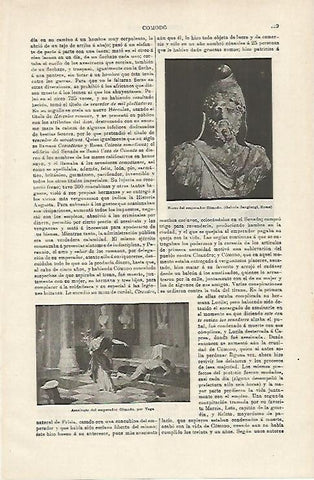 LAMINA ESPASA 14531: Busto del emperador Comodo