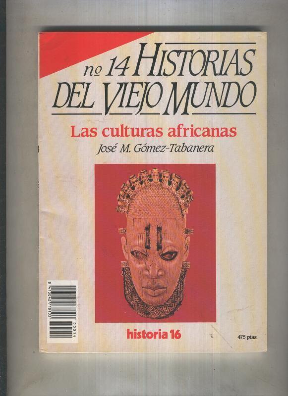 Historia 16: Historias del Viejo Mundo numero 14: La culturas africanas (numerado 1 en trasera)