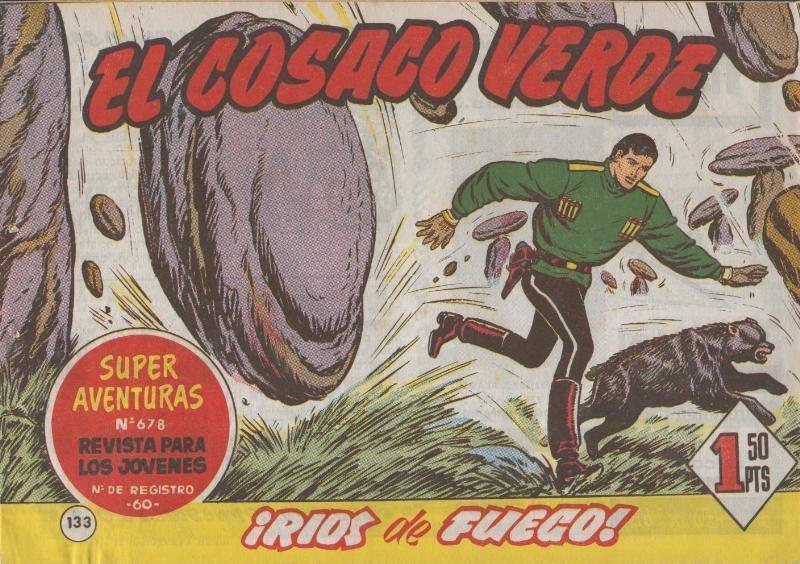 El Cosaco Verde original numero 133: Rios de fuego