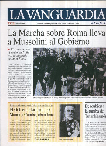 La Vanguardia 1922