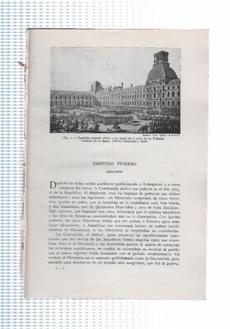 Historia del Mundo bloque 01: Napoleon (22 paginas, 22 fotos b/n , 1 foto color)