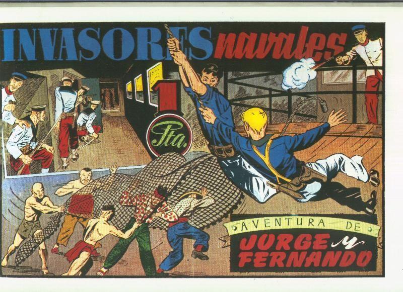 Facsimil: Jorge y Fernando serie la Marina: Invasores navales