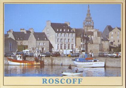 POSTAL 61221:Roscoff puerto