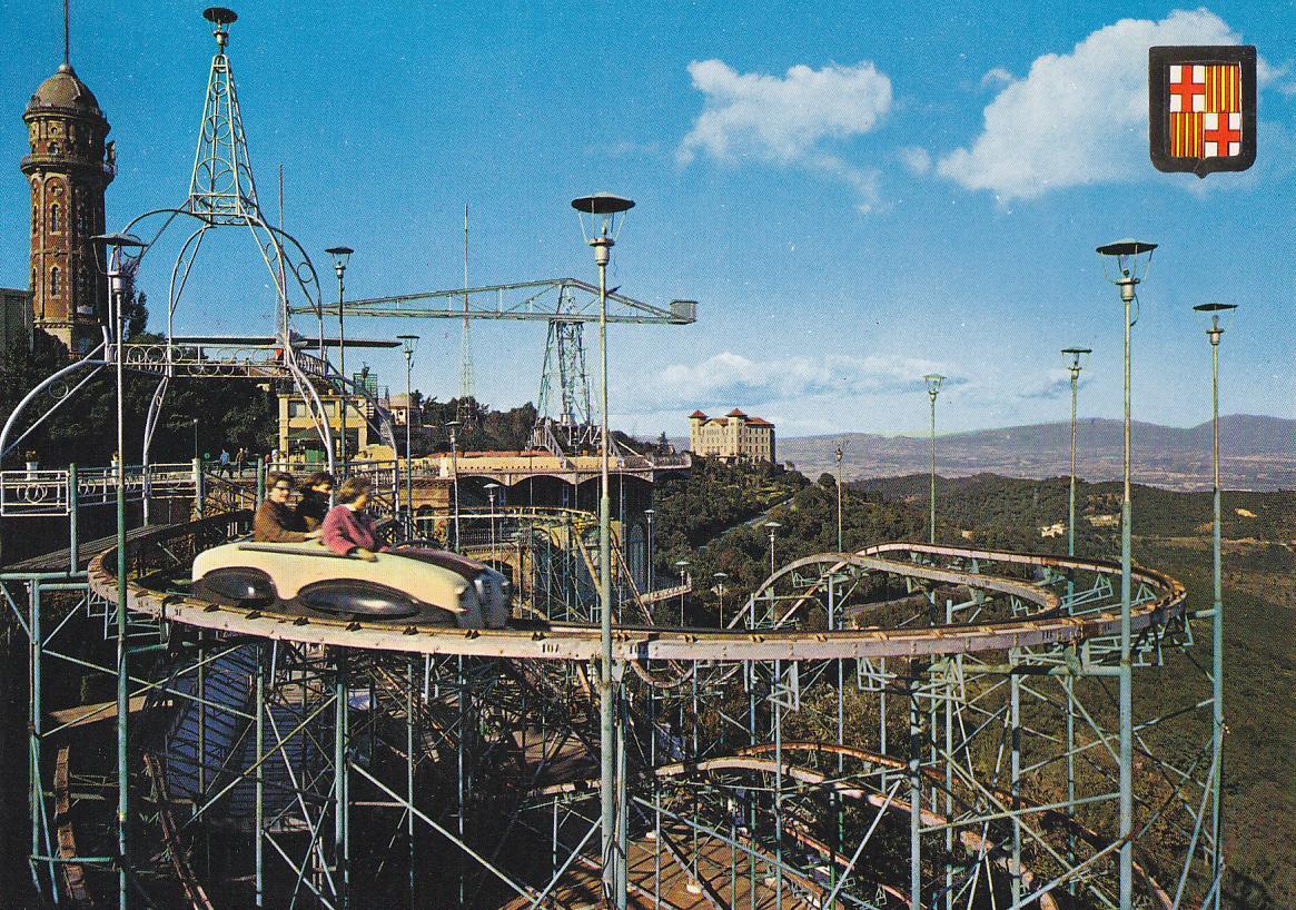 Postal 61276 : Barcelona. Tibidabo. Atracciones