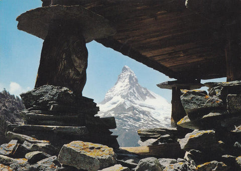 Postal 61467 : Das Matterhorn bei Zermatt