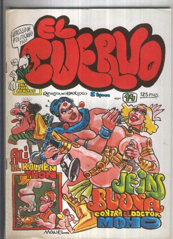 El Cuervo revista de humor loco segunda epoca  numero 14