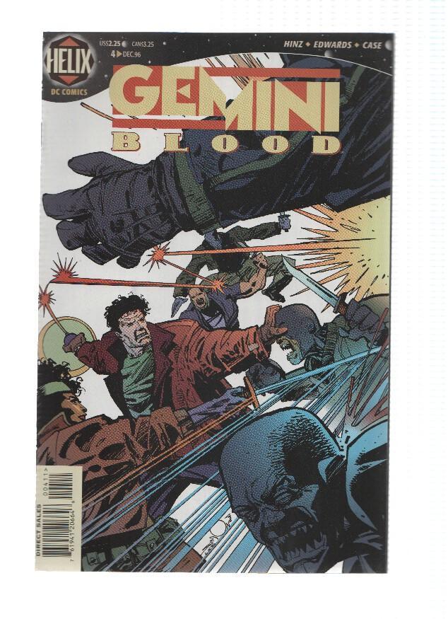 GEMINI BLOOD, Mini-Series Numero 04: Species Paratwa, Part 4 (DC 1996)