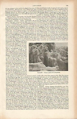 LAMINA ESPASA 19430: Grutas de la Magdalena en Santander