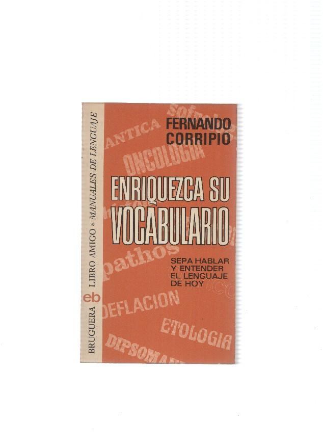 Libro amigo: Manuales de lenguaje: Enriquezca su vocabulario
