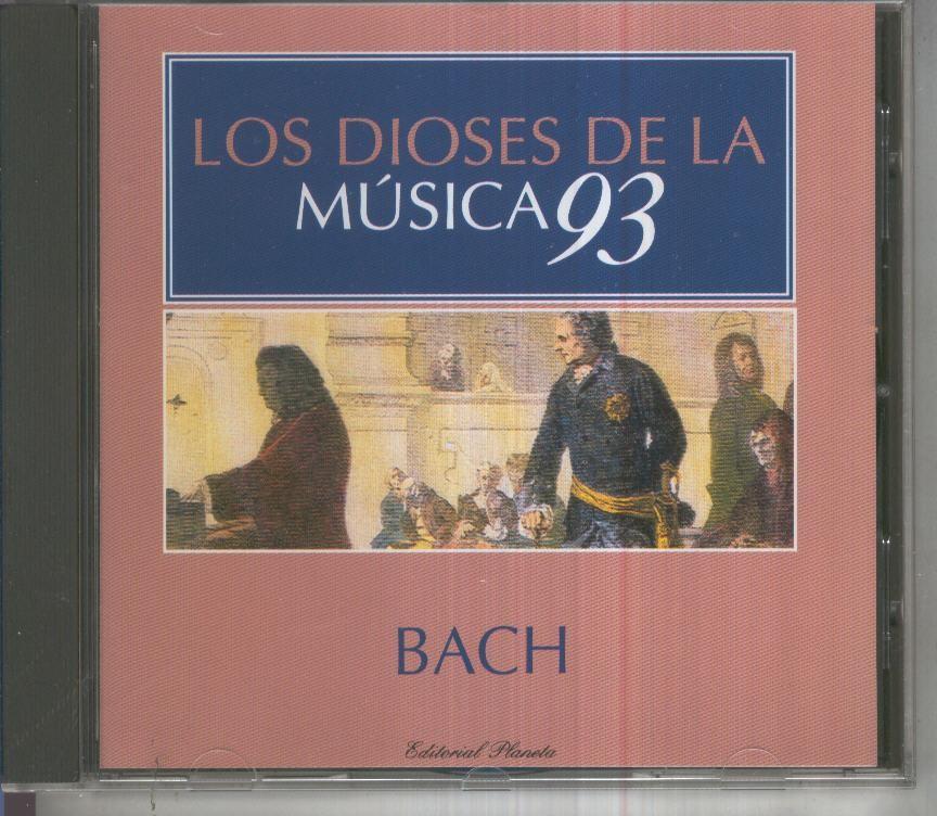 CD Musica: Coleccion Los Dioses de la Musica 93, No.03: BACH