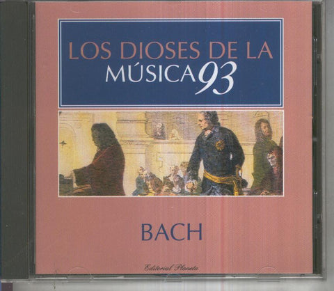 CD Musica: Coleccion Los Dioses de la Musica 93, No.03: BACH