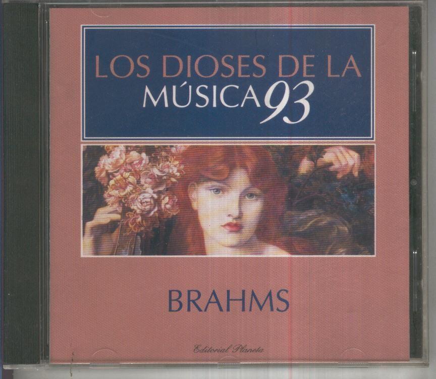 CD Musica: Coleccion Los Dioses de la Musica 93, Numero 34: BRAHMS