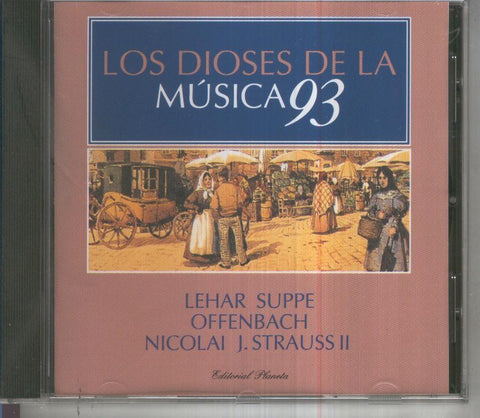 CD Musica: Coleccion Los Dioses de la Musica 93, Numero 32: LEHAR SUPPE, OFFENBACH