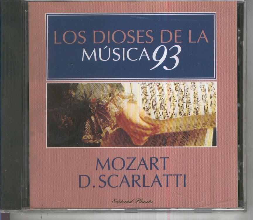 CD Musica: Coleccion Los Dioses de la Musica 93, Numero 07: MOZART D.SCARLATTI
