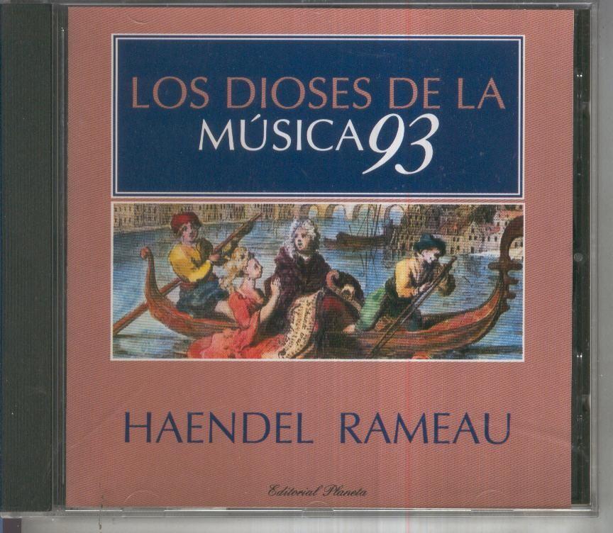 CD Musica: Coleccion Los Dioses de la Musica 93, Numero 05: HAENDEL RAMEAU