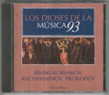 CD Musica: Coleccion Los Dioses de la Musica 93 Numero 48: Rimski-Korsakov, Rachmaninov, Prokofiev