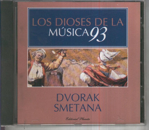 CD Musica: Coleccion Los Dioses de la Musica 93, Numero 37: DVORAK, SMETANA