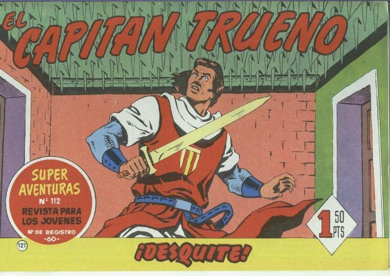 El Capitan Trueno facsimil numero 121: Desquite