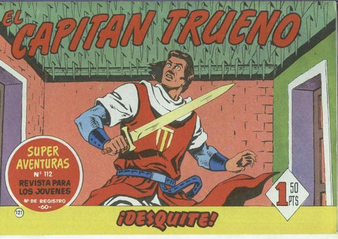 El Capitan Trueno facsimil numero 121: Desquite