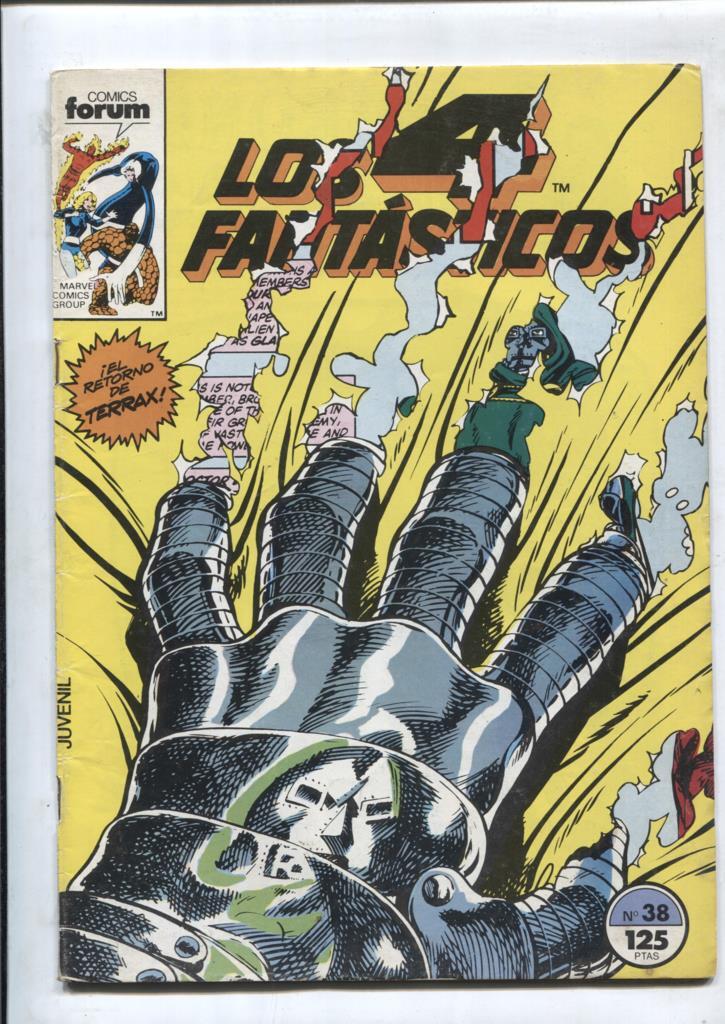 Los 4 Fantasticos volumen 1 numero 038: Interludio