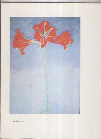 Piet Mondrian: lamina 02: Amarilis 1909