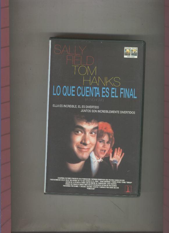Video VHS: Lo que cuanta es el final (Sally Field-Tom Hanks)