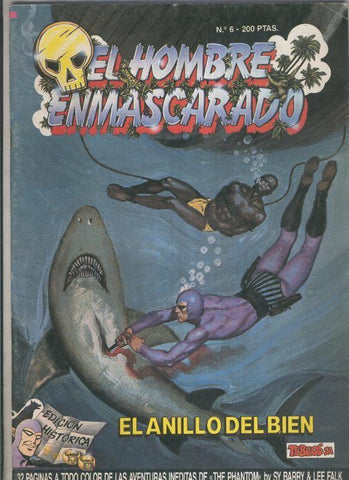 El Hombre Enmascarado numero 06 (numerado 1 en trasera)