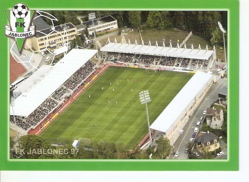 Postal 025340 : Stadion Strelnice FK Jablonec 97
