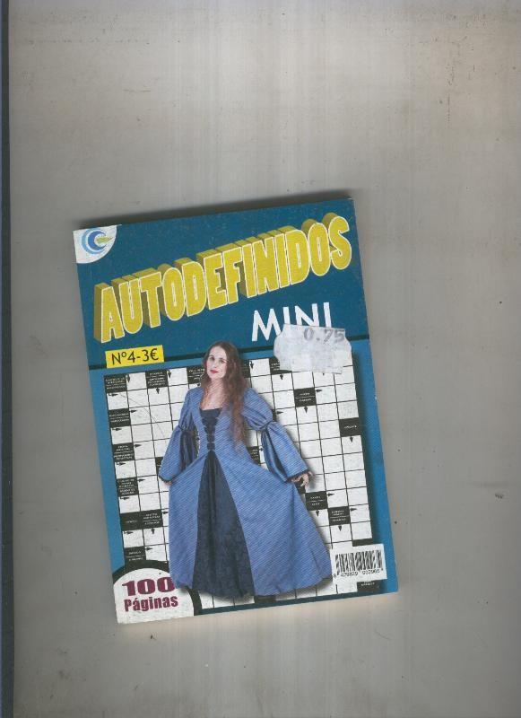 Autodefinidos Mini numero 04