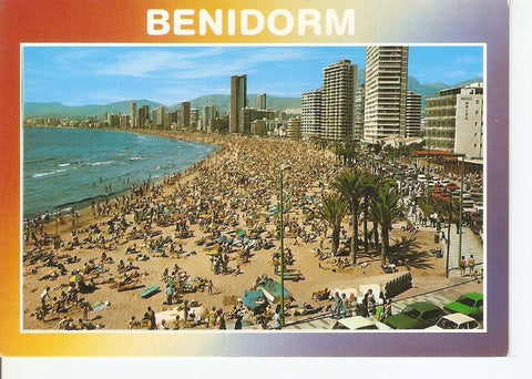 Postal 034142 : Benidorm (España). Playa Levante desde Rincon de Loix