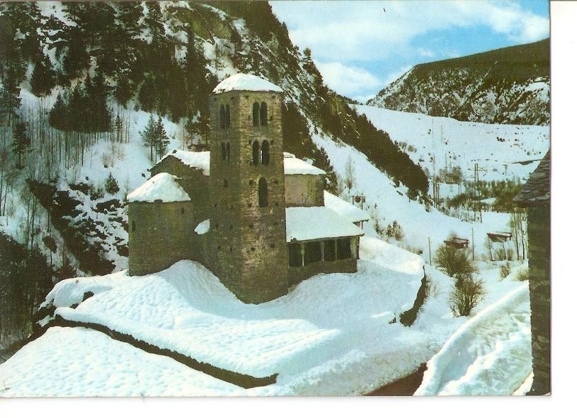 Postal 035530 : Valls dAndorra Sant Joan de Casellas