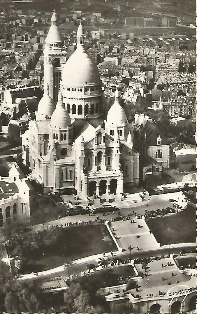 Postal 51156: PARIS - Basilica del Sagrado Corazon