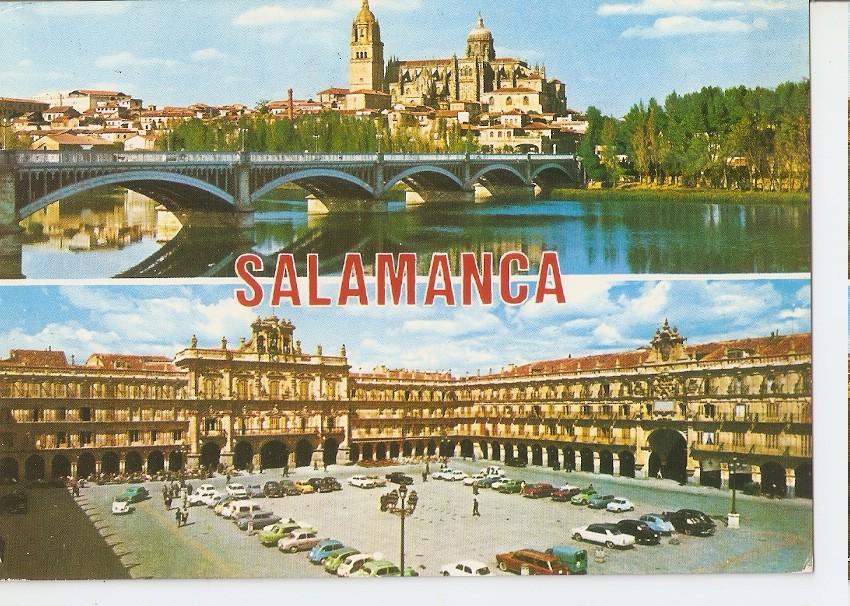 Postal 044819 : Salamanca. Catedral y rio Tormes