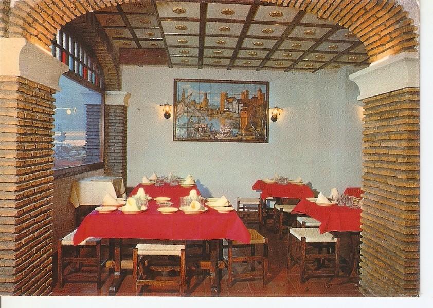 Postal 045703 : Bodegon el Riojano. Bar Restaurante. Virgen de la Montaña (Sevilla)